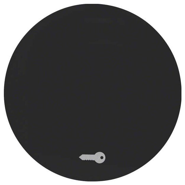 Berker 16202015 Wippe mit Aufdruck Symbol Tür R.1/R.3 Schwarz glänzend
