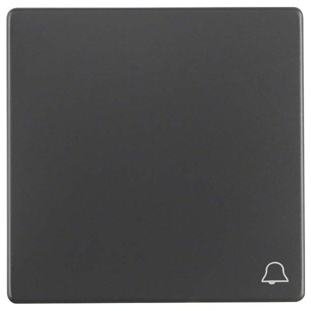 Berker 16206056 Wippe mit Aufdruck Symbol Klingel Q.1/Q.3 Anthrazit samt