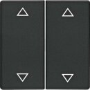 Berker 16446086 Wippe 2-fach mit Aufdruck Symbol Pfeile...
