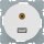 Berker 3315392089 USB/3 5 mm Audio Steckdose R.1/R.3 Polarweiß glänzend