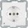 Berker 41096089 Steckdose SCHUKO mit LED-Orientierungslicht Q.1/Q.3 Polarweiß samt