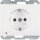 Berker 41097009 Steckdose SCHUKO mit LED-Orientierungslicht K.1 Polarweiß glänzend