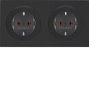 Berker 47202045 Steckdosen-Kombination SCHUKO 2-fach mit...