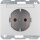 Berker 47397003 Steckdose SCHUKO mit Beschriftungsfeld K.5 Alu