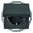 Berker 47446086 Steckdose SCHUKO mit Klappdeckel und...