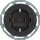 Berker 47452045 Steckdose SCHUKO Serie R.Classic Schwarz glänzend