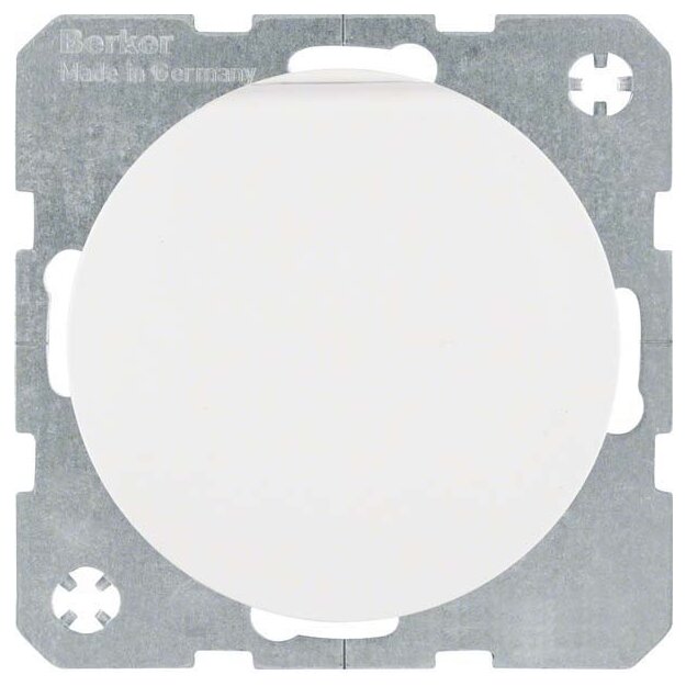 Berker 47512089 Steckdose SCHUKO mit Klappdeckel und erhöhter Berührungsschutz R.1/R.3 Polarweiß glänzend