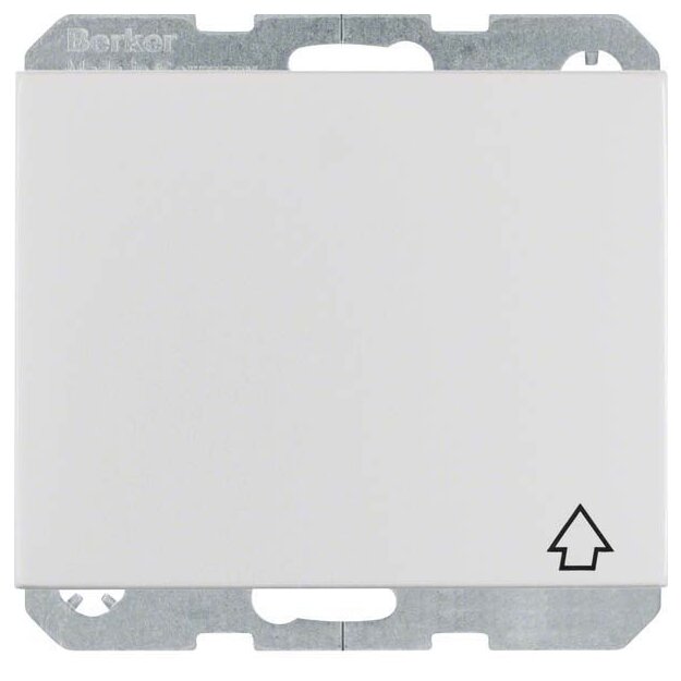 Berker 47517103 Steckdose SCHUKO mit Klappdeckel mit erhöhtem Berührungsschutz K.5 Alu