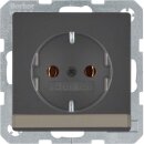 Berker 47526086 Steckdose SCHUKO mit Klappdeckel BSF und...
