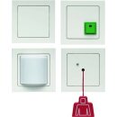 Berker 52006099 Notruf-Set mit Rahmen Q.3 Polarweiß...