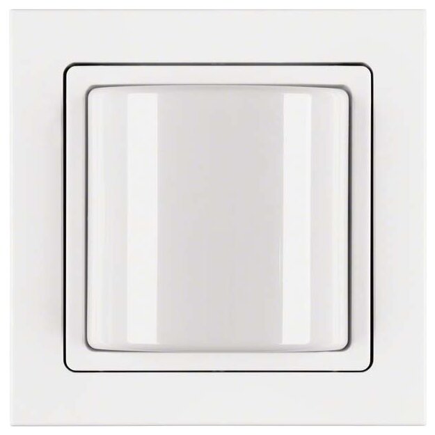 Berker 52036099 Lichtsignal mit Rahmen Q.3 Polarweiß samt