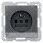 Berker 6765101606 Steckdose mit Schutzkontaktstift LED-Orientierungslicht S.1/B.x Anthrazit matt