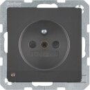 Berker 6765106086 Steckdose mit Schutzko.-Stift...