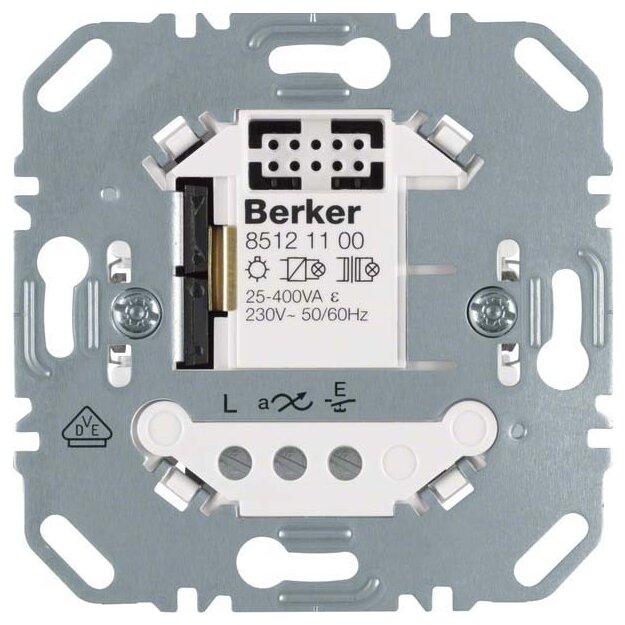 Berker 85121100 Universal-Schalteinsatz 1-fach 2-Draht