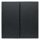 Berker 85142185 Taste 2-fach S.1/B.3/B.7 Anthrazit matt