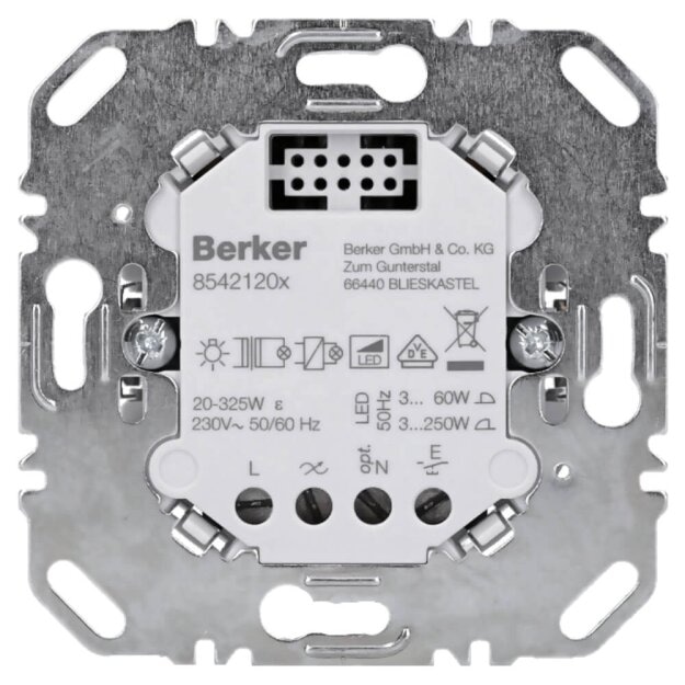 Berker 85421200 Universal Tastdimmer 1-fach 2-Draht