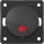 Berker 937622535 Kontroll-Ausschalter 2-polig 12V Rote Linse K-LED ITG Flow/Pure Anthrazit matt
