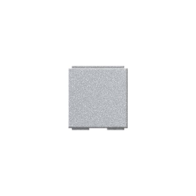 Gira 264526 Uni-BlindAbdeckung Abdeckung Modular Jack 2-fach 30° + Beschriftungsfeld System 55 Farbe Alu