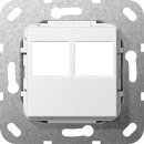 Gira 562903 Modular Jack 2-fach LexCom-Buchse Abdeckung...