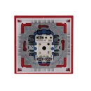 Busch-Jaeger 2000/6 UJ/03 Fanschalter FC Bayern München Aus- und Wechselschaltung (Thermoplast) 2CKA001012A2201