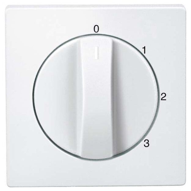 Merten 437314 Zentralplatte für Dreistufen-Drehschalter Anthrazit System M
