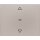 Berker 85241173 Jalousie-Taste K.5 Edelstahl lackiert