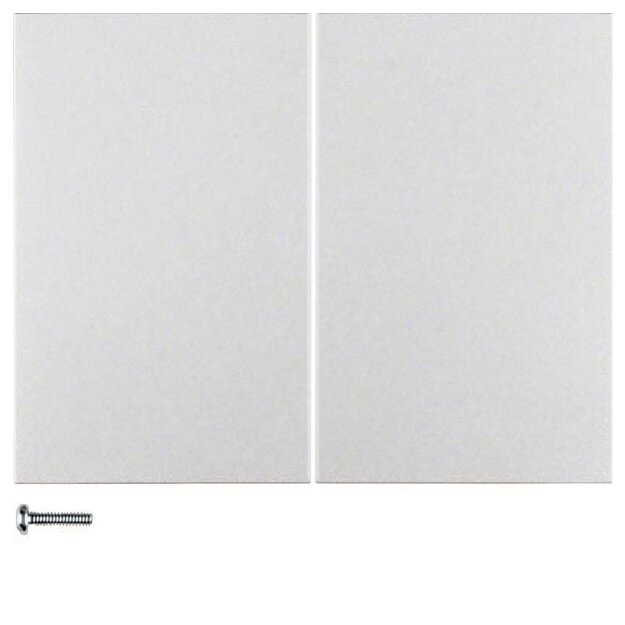 Berker 85142177 Taste 2-fach K.5 Alu lackiert