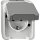 Merten MEG2301-8029 SCHUKO-Steckdose Lichtgrau AQUASTAR
