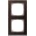 Merten MEG4020-3671 M-Pure Decor-Rahmen 2-fach Wenge/Aluminium M-Pure Decor