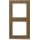 Merten MEG4020-3674 M-Pure Decor-Rahmen 2-fach Eiche/Aktivweiß M-Pure Decor