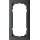 Merten MEG4025-3614 M-Pure-Rahmen 2-fach ohne Mittelsteg Anthrazit M-Pure