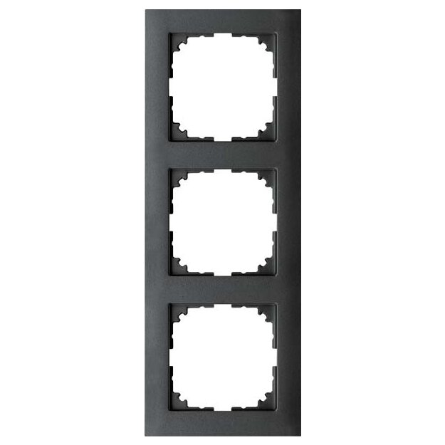 Merten MEG4030-3614 M-Pure-Rahmen 3-fach Anthrazit M-Pure