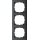 Merten MEG4030-3614 M-Pure-Rahmen 3-fach Anthrazit M-Pure