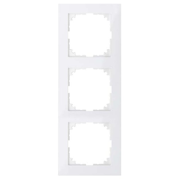 Merten MEG4030-3619 M-Pure-Rahmen 3-fach Polarweiß M-Pure