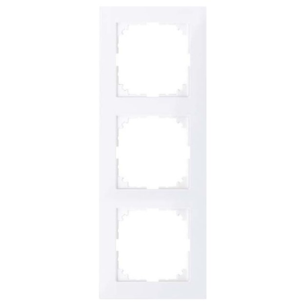 Merten MEG4030-3625 M-Pure-Rahmen 3-fach Aktivweiß M-Pure