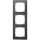 Merten MEG4030-3669 M-Pure Decor-Rahmen 3-fach Schiefer/Aluminium M-Pure Decor