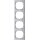 Merten MEG4040-3660 M-Pure-Rahmen 4-fach Aluminium M-Pure