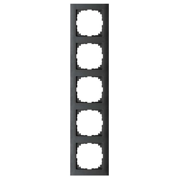 Merten MEG4050-3614 M-Pure-Rahmen 5-fach Anthrazit M-Pure