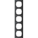 Merten MEG4050-3614 M-Pure-Rahmen 5-fach Anthrazit M-Pure