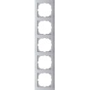 Merten MEG4050-3660 M-Pure-Rahmen 5-fach Aluminium M-Pure