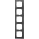 Merten MEG4050-3669 M-Pure Decor-Rahmen 5-fach...