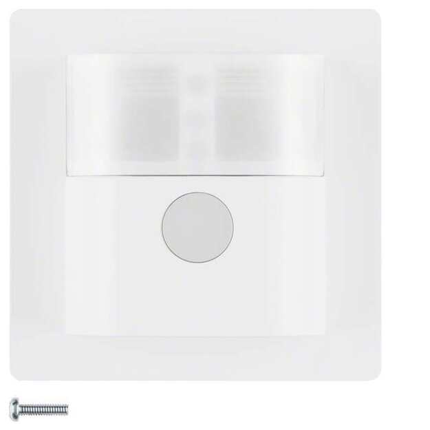 Berker 85341229 IR Bewegungsmelder Komfort 1 1 m Q.1/Q.3 Polarweiß samt