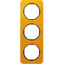 Berker 10132334 Rahmen 3-fach R.1 Acryl Orange...