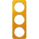 Berker 10132339 Rahmen 3-fach R.1 Acryl Orange...