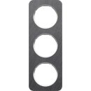 Berker 10132389 Rahmen 3-fach R.1 Schiefer...