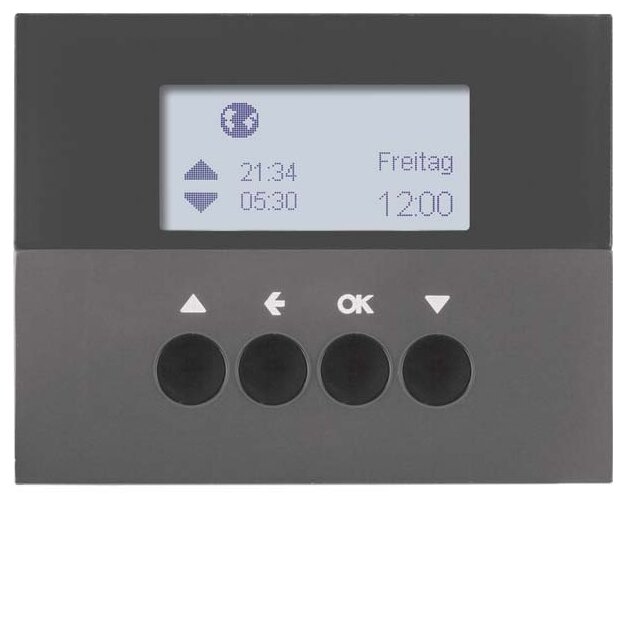 Berker 85741175 Jalousie-Schaltuhr K.1 Anthrazit matt