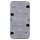 Berker 47703525 Steckdose SCHUKO 2-fach senkrecht mit Klappdeckel Aufputz W.1 Grau/Lichtgrau matt