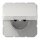 Jung CD1520BFKLLG SCHUKO Steckdose m.Klappdeckel (Thermoplast bruchsicher) Lichtgrau Serie CD