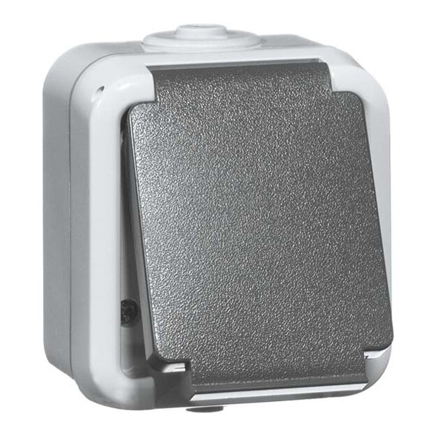 Peha 00306111 Steckdose SCHUKO Grau