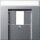 Gira 087626 Abdeckung Beschriftungsfeld TAE USB System 55 Farbe Alu